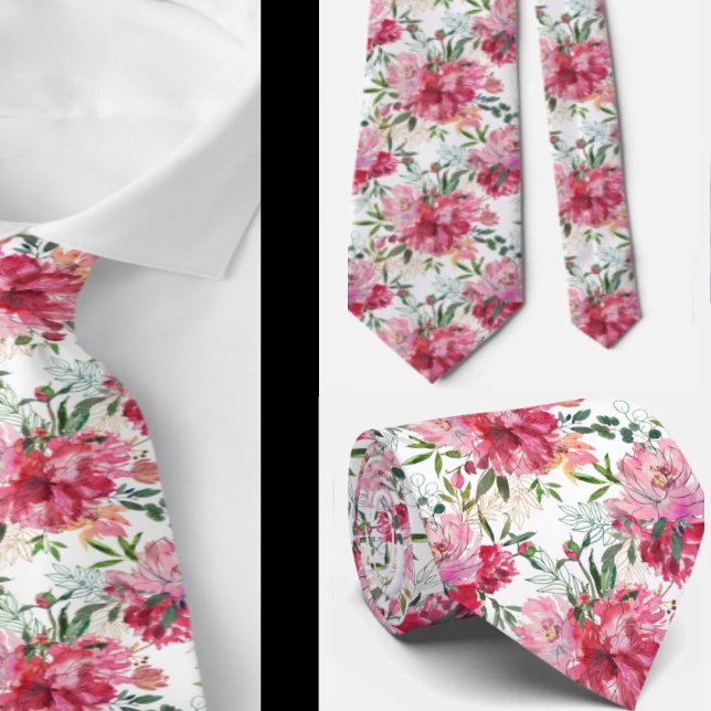 Gentleman's Tie | Wedding & Event Floral Necktie (Creator Uploaded)