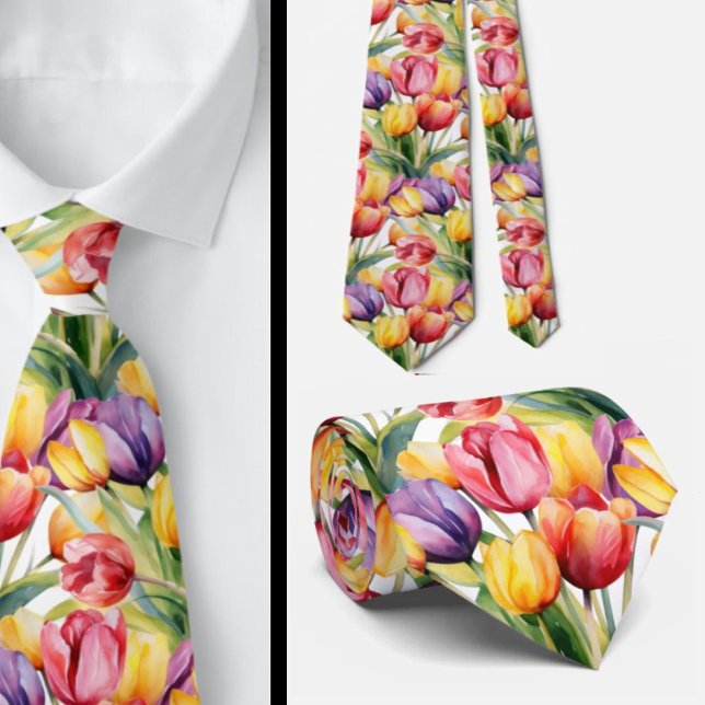 Gentleman's Tie | Wedding & Event Floral Necktie (Creator Uploaded)