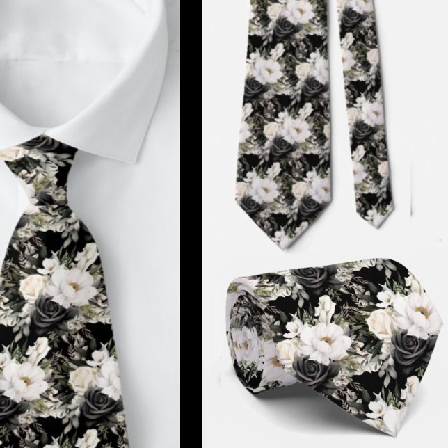 Gentleman's Tie | Wedding & Event Floral Necktie (Creator Uploaded)