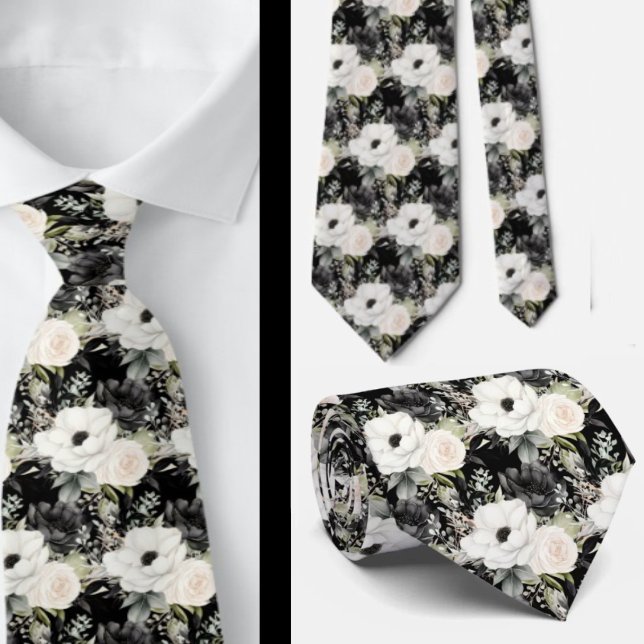 Gentleman's Tie | Wedding & Event Floral Necktie (Creator Uploaded)