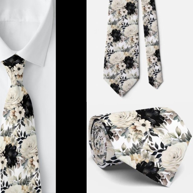 Gentleman's Tie | Wedding & Event Floral Necktie (Creator Uploaded)