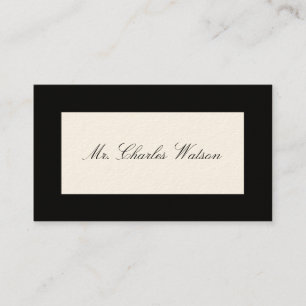 Gentleman's Victorian Calling Cards
