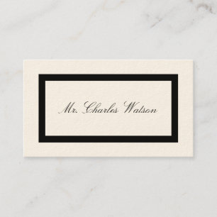 Gentleman's Victorian Calling Cards