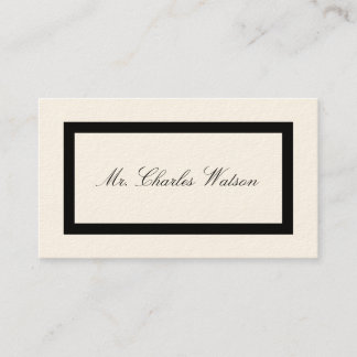 Gentleman's Victorian Calling Cards