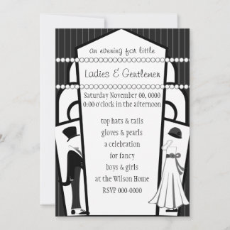 Gentlemen and Ladies Invitation