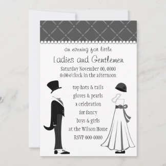 Gentlemen and Ladies Invitation
