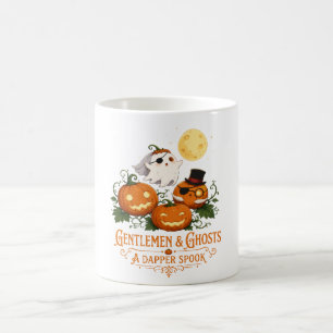 Gentlemen & Ghosts Halloween Coffee Mug