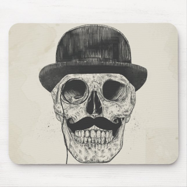 Gentlemen never die mouse mat (Front)