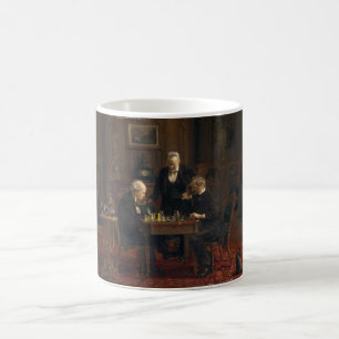 Gentlemen Playing a Game of Chess (Thomas Eakins) Coffee Mug