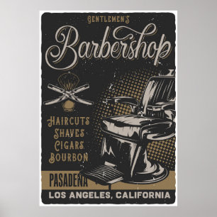 Gentlemens Barbershop Poster