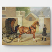 Gentlemen's Carriages: A Cabriolet, c.1820-30 (oil