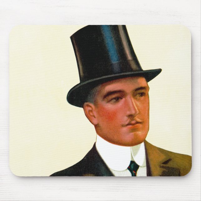 Gentlemen's Shirts Collars and Cuffs Mouse Mat (Front)