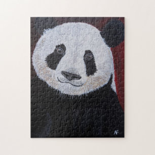 Gentlest of Giants Painting by Alfred Fox Jigsaw Puzzle