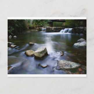 Gently flows the stream. postcard