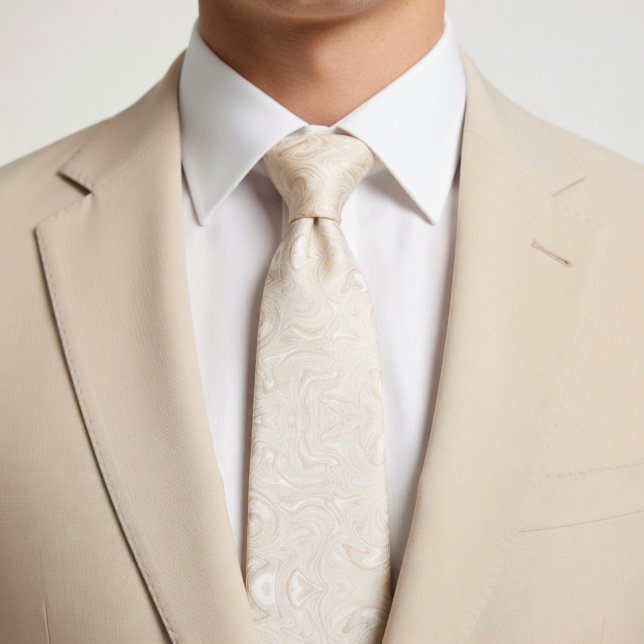 Gently Mild Beige Tie (Creator Uploaded)