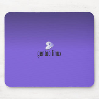 Gentoo Linux Purple Mouse Mat