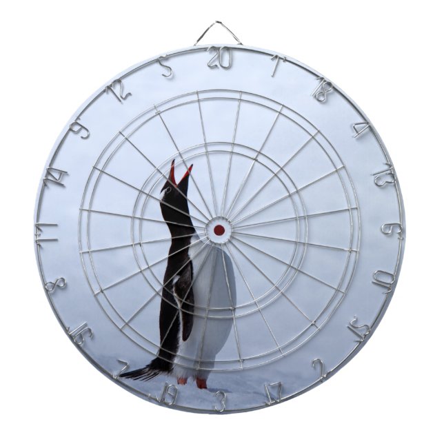 Gentoo penguin dartboard (Front)