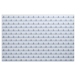 Gentoo penguin fabric