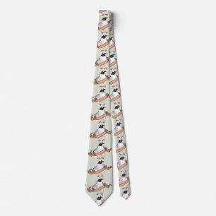 Gentoo penguin tie