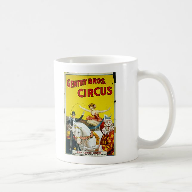 Gentry Bros. Circus Coffee Mug (Right)