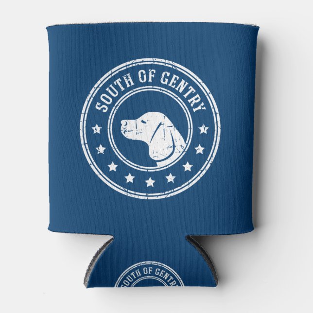 Gentry Logo Neoprene Can Cooler (Front)