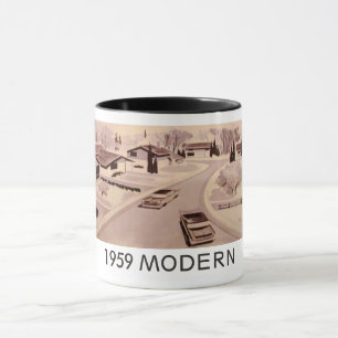 Genuine 1959 Modernist Residential Mug