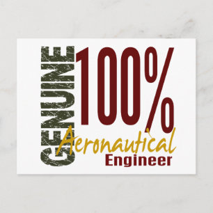 Genuine Aeronautical Engineer Postcard