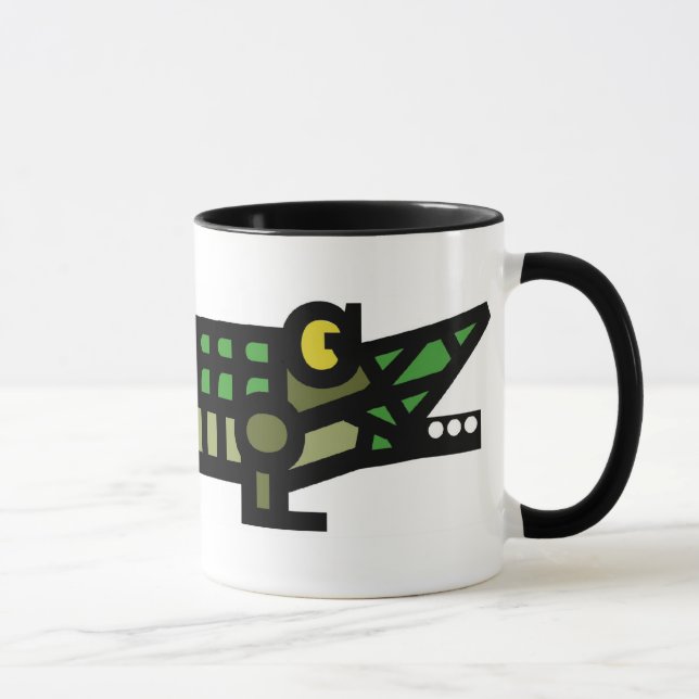 "Genuine" Alligator Mug (Right)