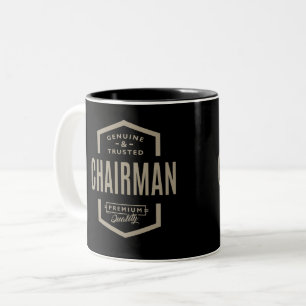 Genuine and Trusted Chairman Two-Tone Coffee Mug
