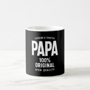 Genuine and Trusted Papa   Father Gift Coffee Mug