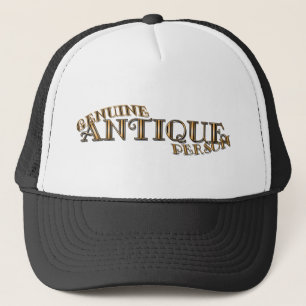 Genuine Antique Person Trucker Hat