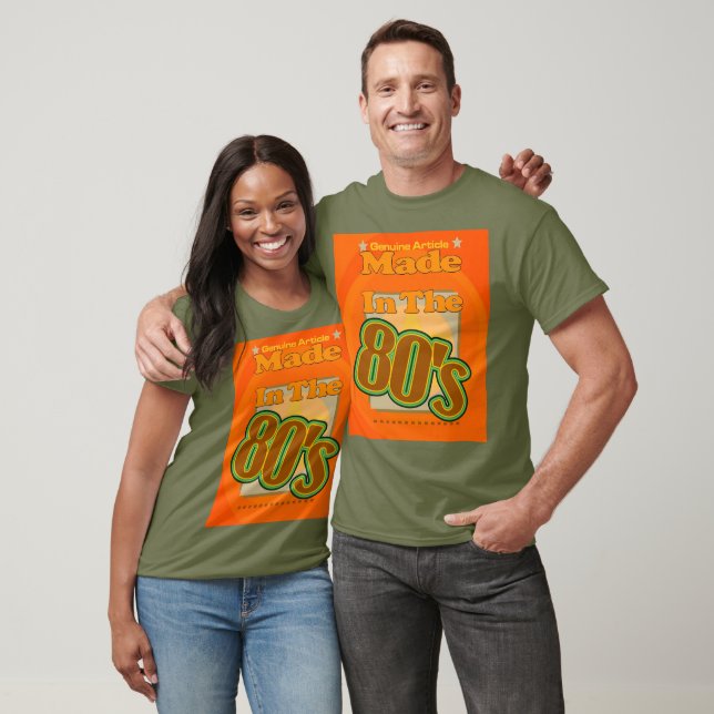 Genuine Article Made In the 80's - Customised T-Shirt (Unisex)