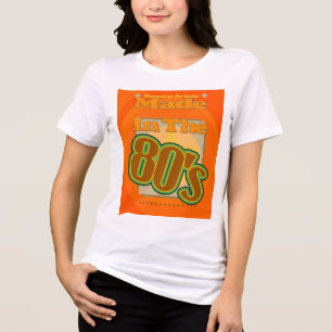 Genuine Article Made In the 80's - Customised Tri-Blend Shirt