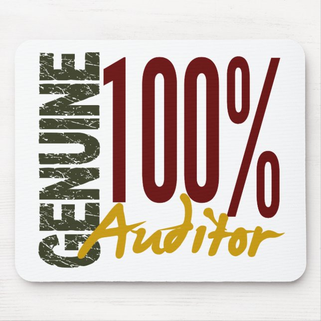 Genuine Auditor Mouse Mat (Front)