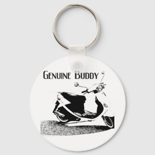 Genuine Buddy Black Key Ring