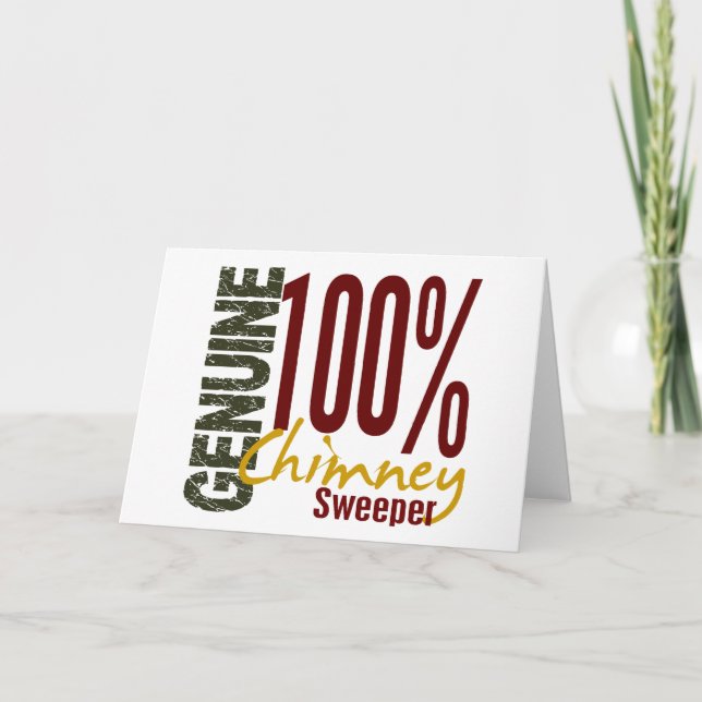 Genuine Chimney Sweeper Card (Front)