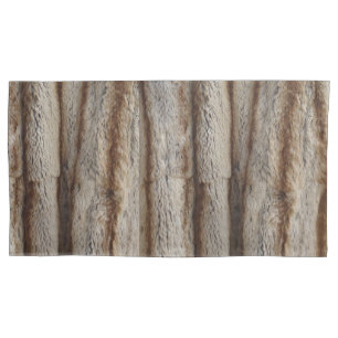 GENUINE CHINCHILLA FUR 3 PILLOWCASE