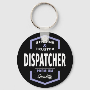 Genuine Dispatcher Gift Ideas Key Ring