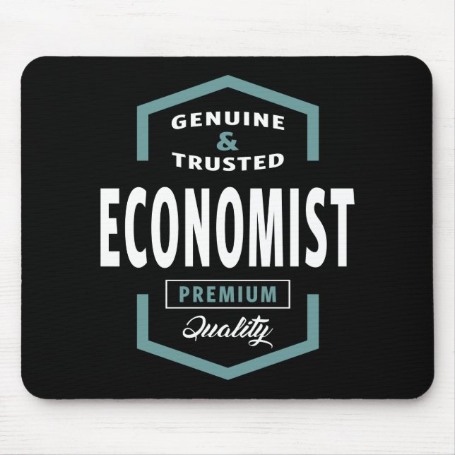 Genuine Economist Gift Ideas Mouse Mat (Front)