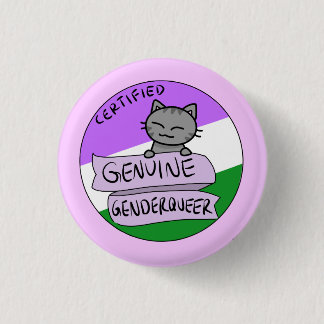 Genuine Genderqueer 3 Cm Round Badge