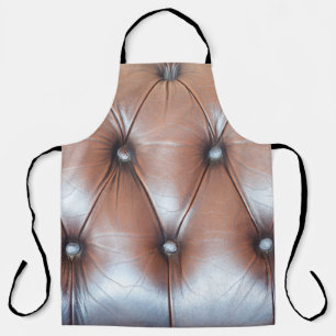 Genuine leather upholstery background,  luxury dec apron