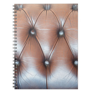 Genuine leather upholstery background, luxury dec notebook