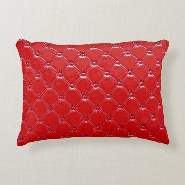 Genuine Leather Upholstery: Versatile Decor Decorative Cushion (Front)