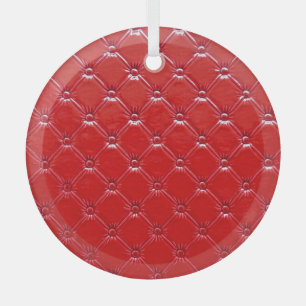 Genuine Leather Upholstery: Versatile Decor Glass Tree Decoration