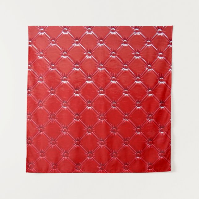 Genuine Leather Upholstery: Versatile Decor Tapestry (Front)