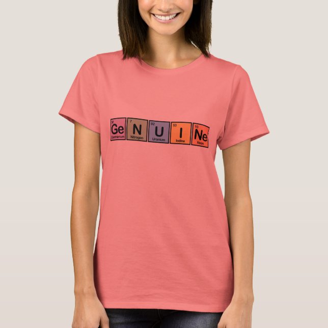 Genuine made of Elements T-Shirt (Front)