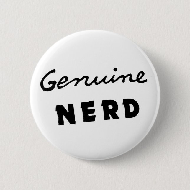 Genuine Nerd Button (Front)