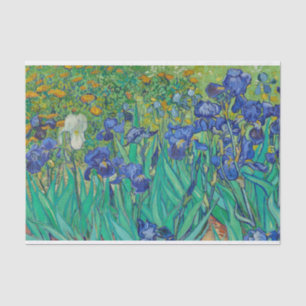 Genuine (not AI) Irises Painting by Van Gogh Tissue Paper
