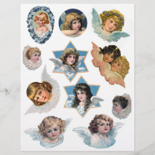Genuine (Not AI) Victorian Era Angels and Cherubs