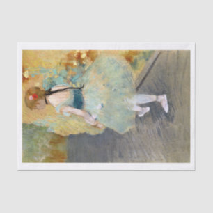 Genuine (not AI) Vintage Ballerina Painting Degas Tissue Paper
